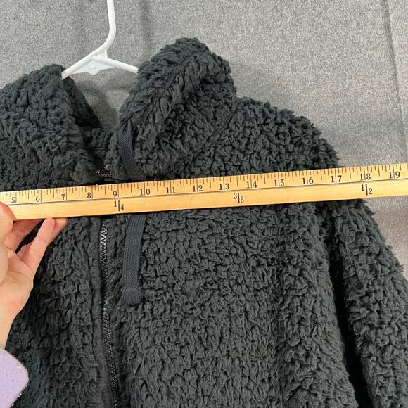 Yellowstone x BumbleBella by Jill Martin Regular Sherpa Hoodie Jogge Black Large - Picture 9 of 16